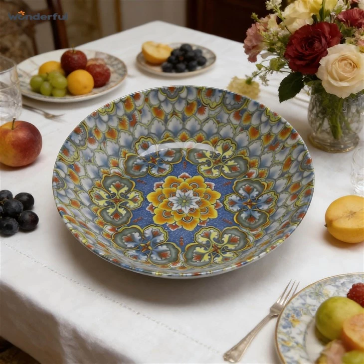 Vibrant Floral Ceramic Dinnerware Set best